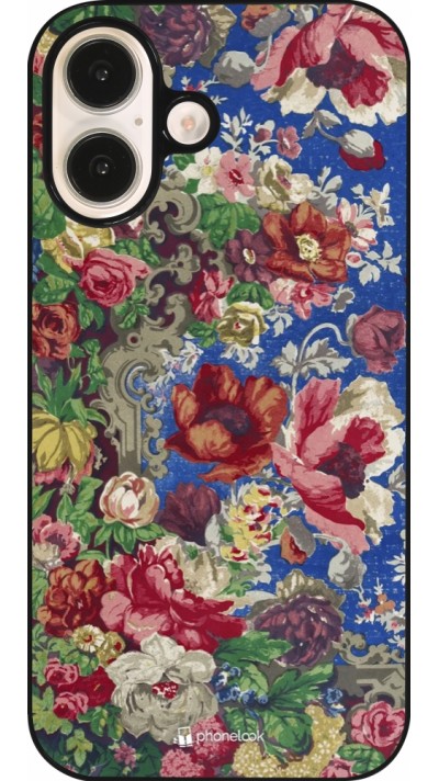 iPhone 16 Case Hülle - Vintage Art Flowers