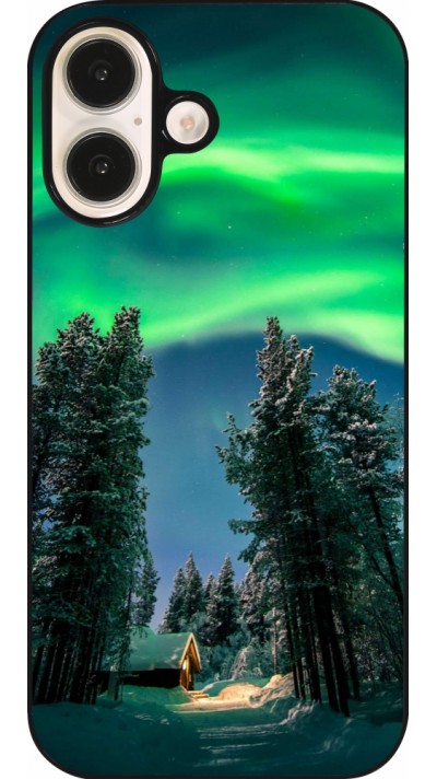 Coque iPhone 16 - Winter 22 Northern Lights