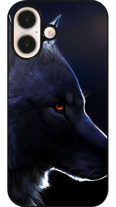 iPhone 16 Case Hülle - Wolf Shape