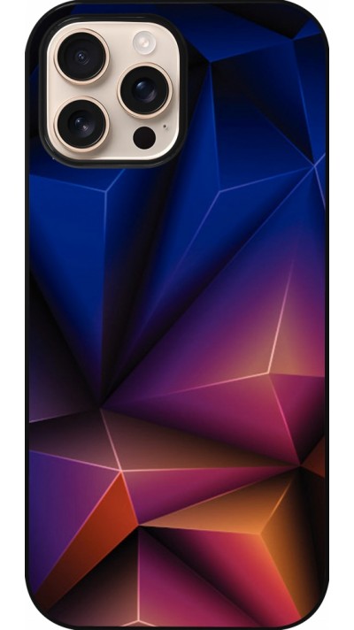 iPhone 16 Pro Max Case Hülle - Abstract Triangles 