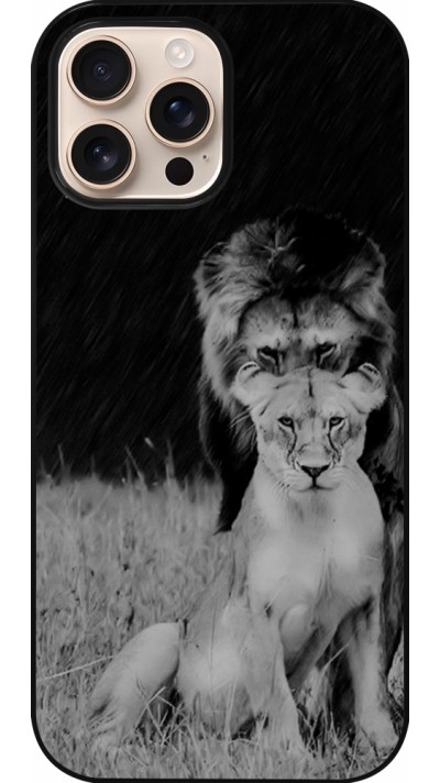 iPhone 16 Pro Max Case Hülle - Angry lions