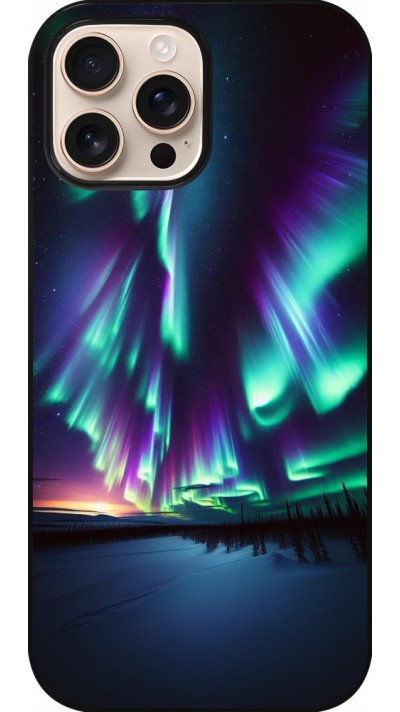 iPhone 16 Pro Max Case Hülle - Funkelndes Nordlicht