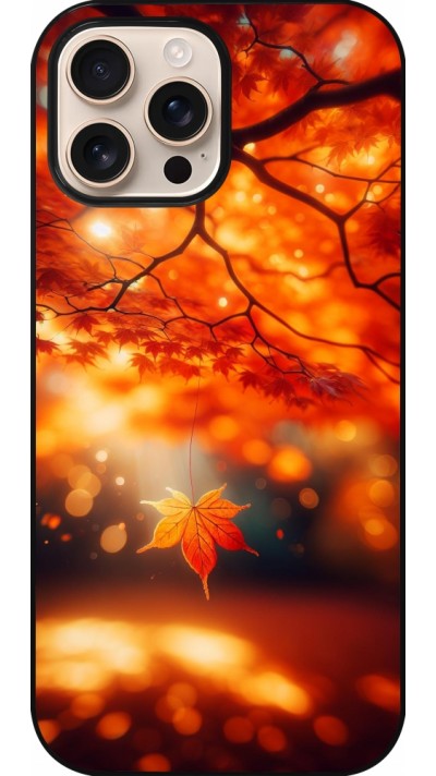 iPhone 16 Pro Max Case Hülle - Herbst Magisch Orange