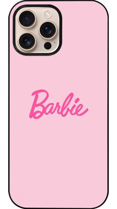 iPhone 16 Pro Max Case Hülle - Barbie Text