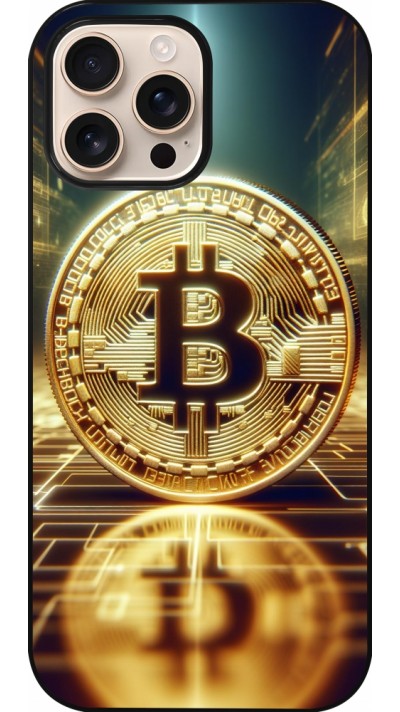 iPhone 16 Pro Max Case Hülle - Bitcoin Stehen