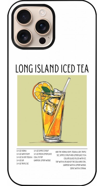 iPhone 16 Pro Max Case Hülle - Cocktail Rezept Long Island Ice Tea