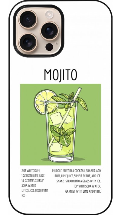 iPhone 16 Pro Max Case Hülle - Cocktail Rezept Mojito