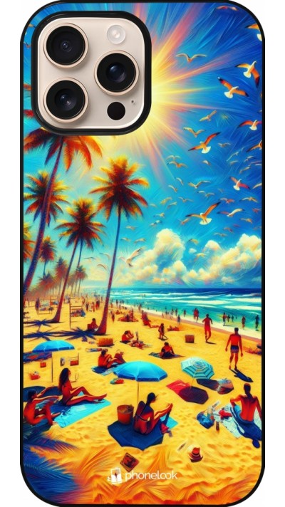 iPhone 16 Pro Max Case Hülle - Sommer Paradies Farbe