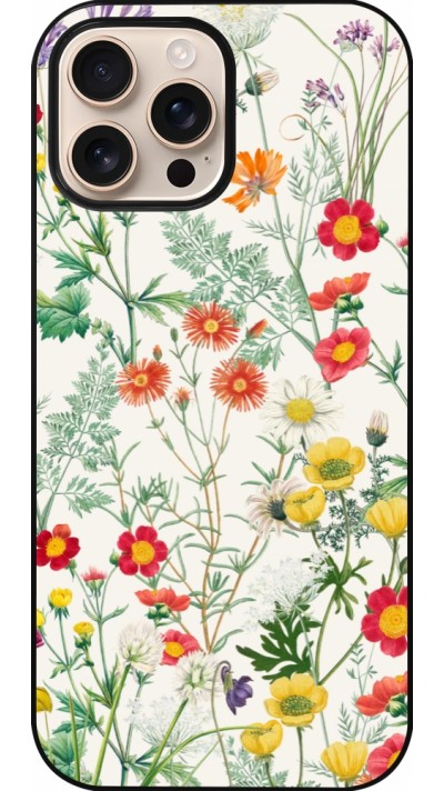 iPhone 16 Pro Max Case Hülle - Flora Botanical Wildlife