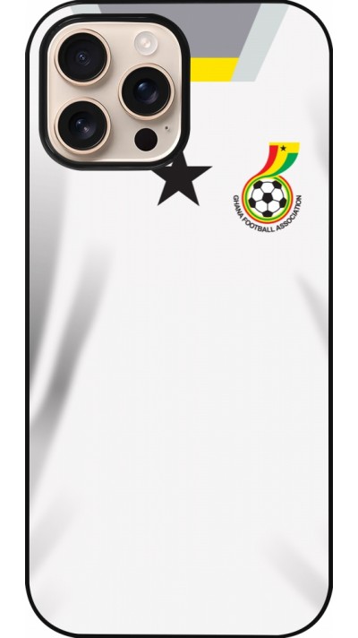 iPhone 16 Pro Max Case Hülle - Ghana 2022 personalisierbares Fussballtrikot