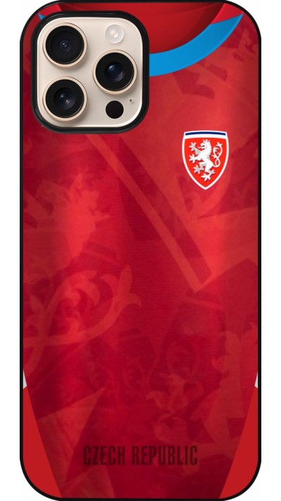 iPhone 16 Pro Max Case Hülle - Tschechische Republik personalisierbares Fussballtrikot