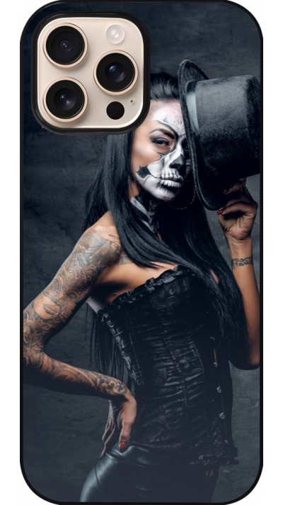 iPhone 16 Pro Max Case Hülle - Halloween 22 Tattooed Girl