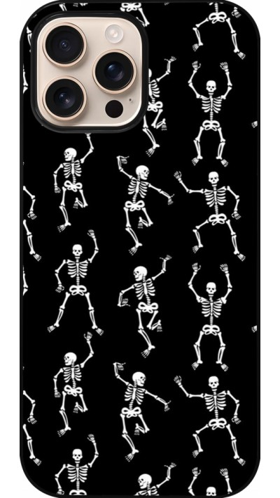 iPhone 16 Pro Max Case Hülle - Halloween 2024 dancing skeleton