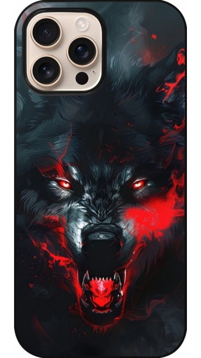 iPhone 16 Pro Max Case Hülle - Halloween 2024 mad werewolf