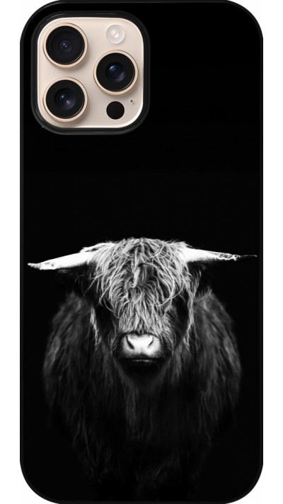 iPhone 16 Pro Max Case Hülle - Highland calf black