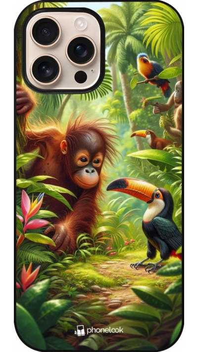 iPhone 16 Pro Max Case Hülle - Tropischer Dschungel Tayrona