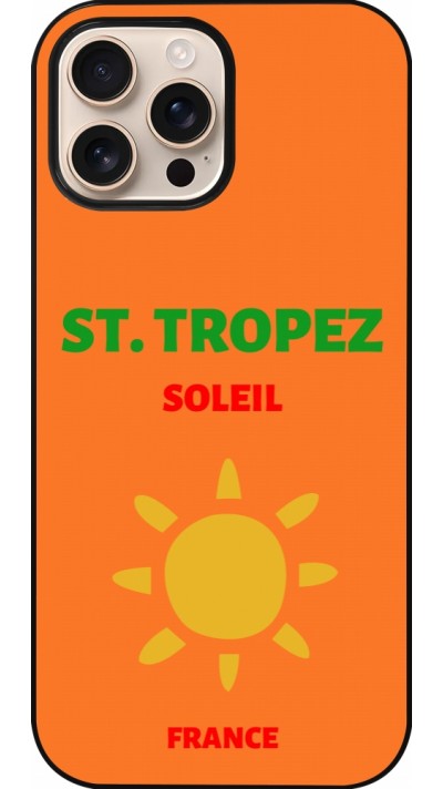 iPhone 16 Pro Max Case Hülle - Pop Summer Destination St-Tropez