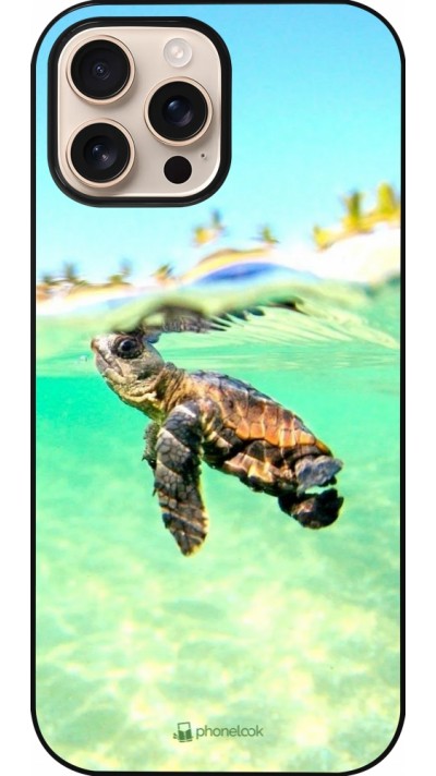 iPhone 16 Pro Max Case Hülle - Turtle Underwater