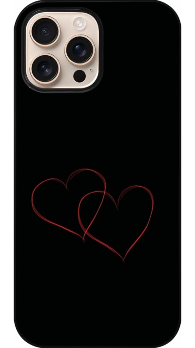 iPhone 16 Pro Max Case Hülle - Valentine 2023 attached heart