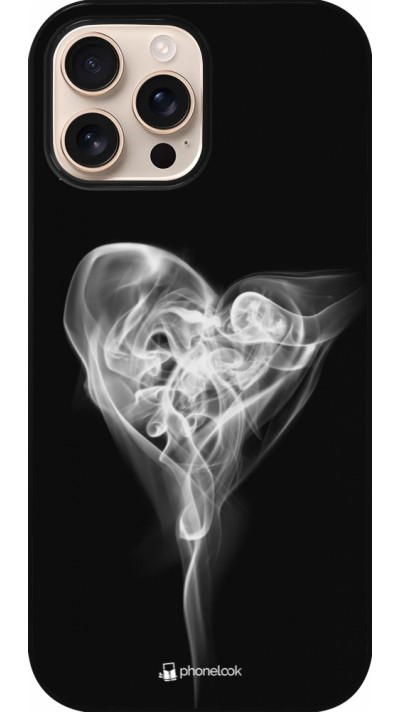 iPhone 16 Pro Max Case Hülle - Valentine 2022 Black Smoke