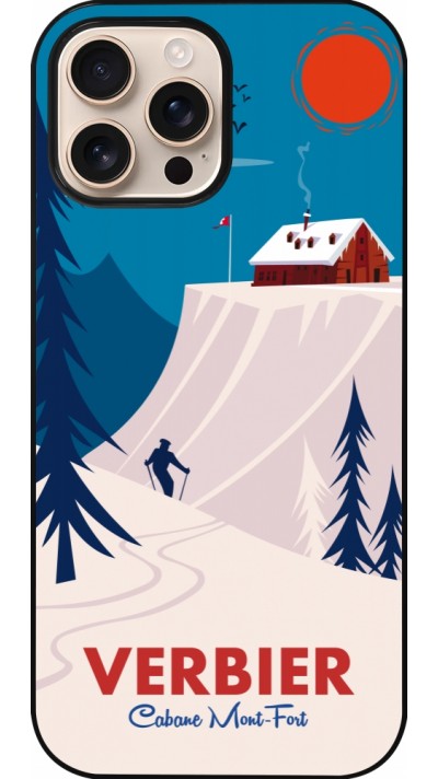 iPhone 16 Pro Max Case Hülle - Verbier Cabane Mont-Fort