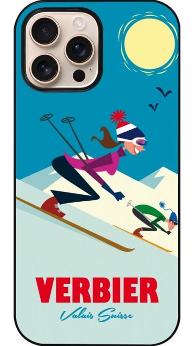 iPhone 16 Pro Max Case Hülle - Verbier Ski Downhill