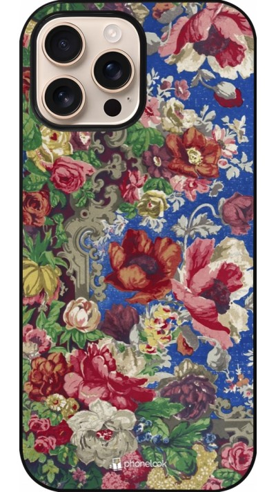 iPhone 16 Pro Max Case Hülle - Vintage Art Flowers