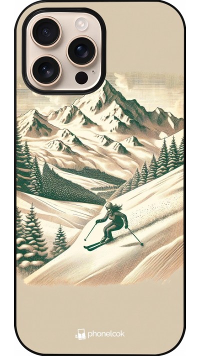 iPhone 16 Pro Max Case Hülle - Vintage Skiberg