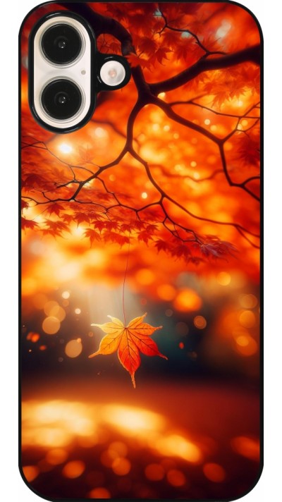 iPhone 16 Plus Case Hülle - Herbst Magisch Orange