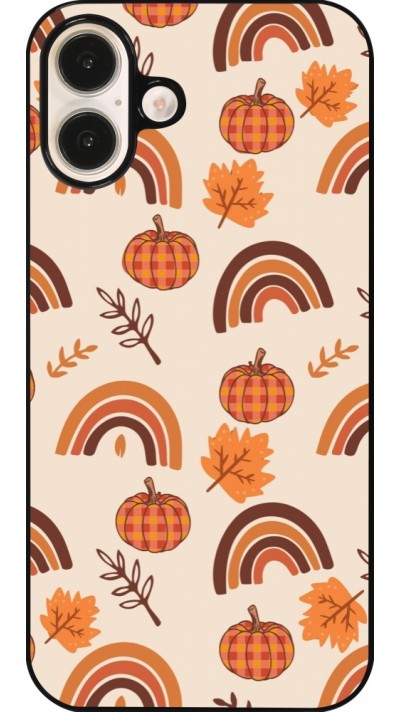 iPhone 16 Plus Case Hülle - Autumn 2024 rainbow