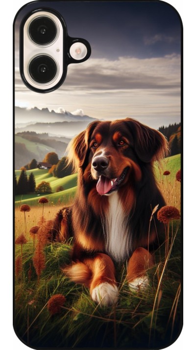 iPhone 16 Plus Case Hülle - Hund Land Schweiz