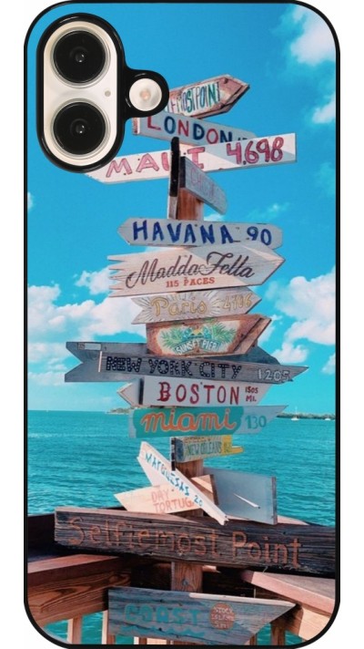 iPhone 16 Plus Case Hülle - Cool Cities Directions