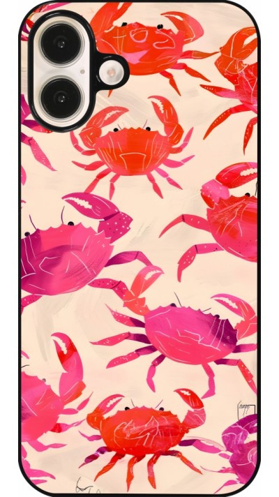 iPhone 16 Plus Case Hülle - Crabs Paint