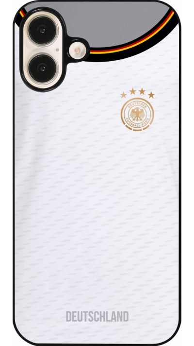 iPhone 16 Plus Case Hülle - Deutschland 2022 personalisierbares Fußballtrikot