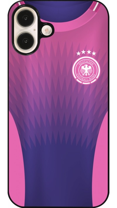 iPhone 16 Plus Case Hülle - Deutschland Away personalisierbares Fussballtrikot