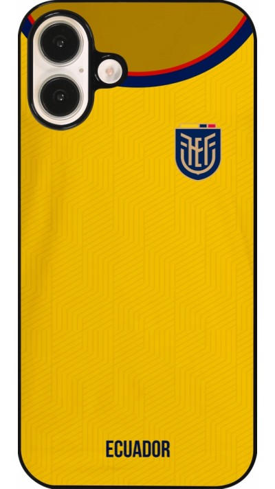 iPhone 16 Plus Case Hülle - Ecuador 2022 Fußballtrikot