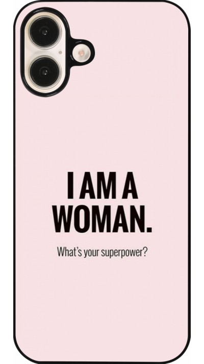 iPhone 16 Plus Case Hülle - I am a woman