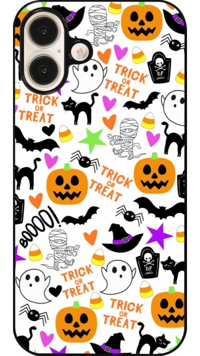 iPhone 16 Plus Case Hülle - Halloween 2024 trick or treat