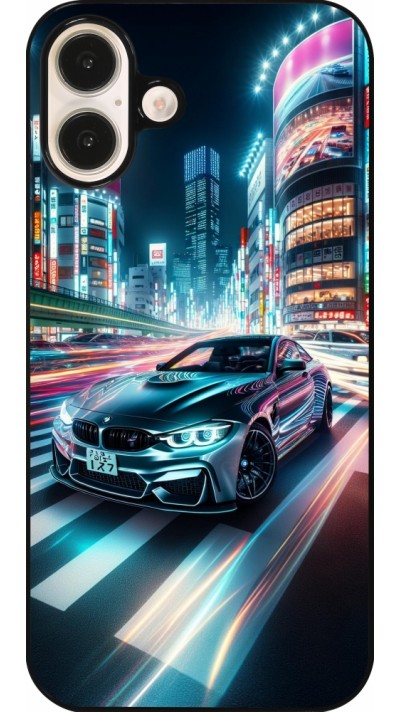 iPhone 16 Plus Case Hülle - BMW M4 Tokio Nacht