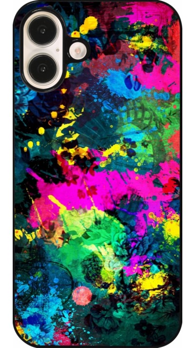 iPhone 16 Plus Case Hülle - Splash paint