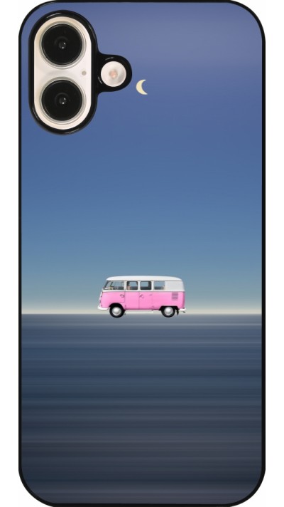 iPhone 16 Plus Case Hülle - Spring 23 pink bus