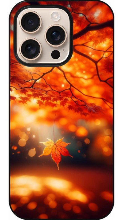 iPhone 16 Pro Case Hülle - Herbst Magisch Orange