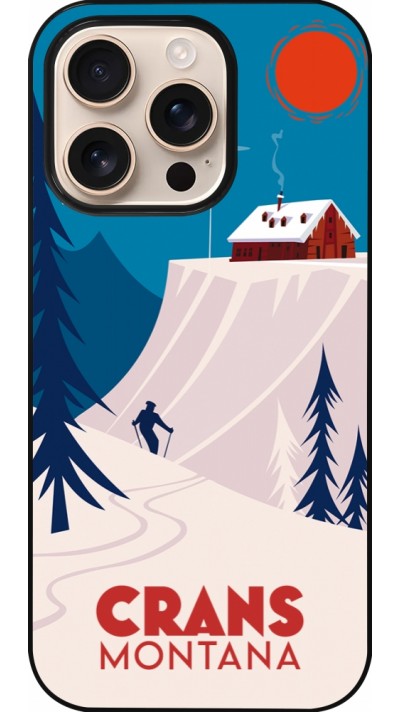 iPhone 16 Pro Case Hülle - Crans-Montana Cabane