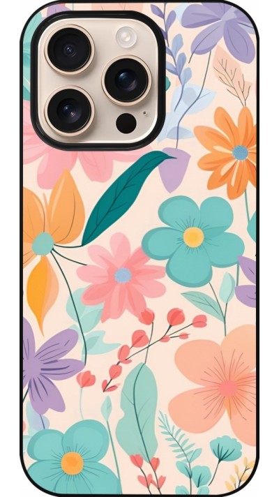 iPhone 16 Pro Case Hülle - Easter 2024 spring flowers