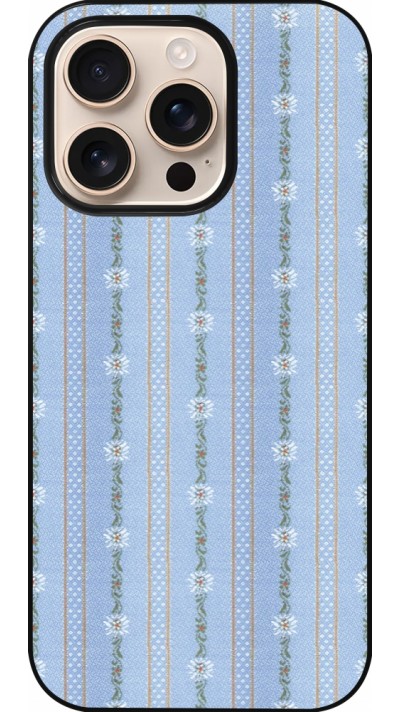 iPhone 16 Pro Case Hülle - Edelweiss