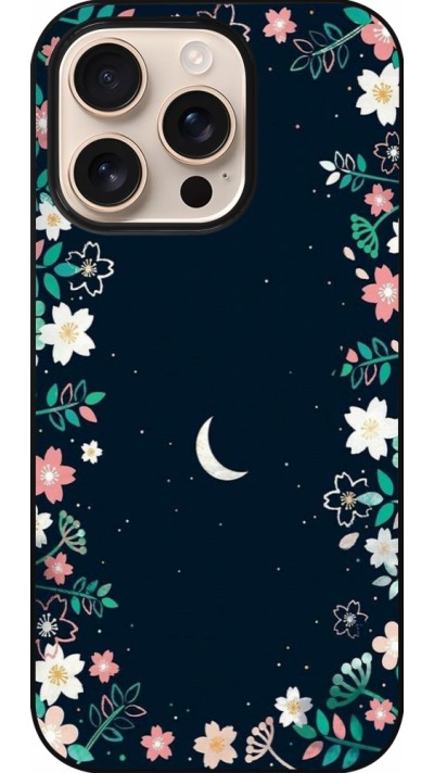 iPhone 16 Pro Case Hülle - Flowers space