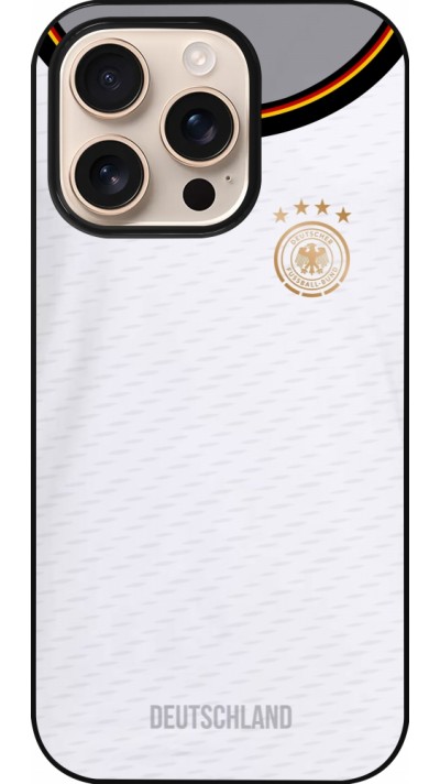 iPhone 16 Pro Case Hülle - Deutschland 2022 personalisierbares Fußballtrikot