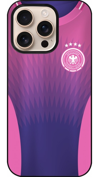 iPhone 16 Pro Case Hülle - Deutschland Away personalisierbares Fussballtrikot