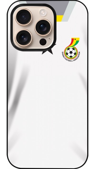 iPhone 16 Pro Case Hülle - Ghana 2022 personalisierbares Fussballtrikot