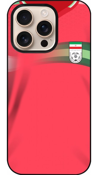 iPhone 16 Pro Case Hülle - Iran 2022 personalisierbares Fussballtrikot